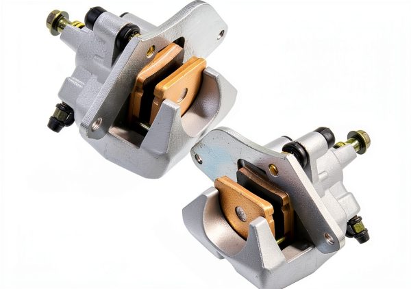 Caltric ATV Front Left Brake Caliper Sintered-0