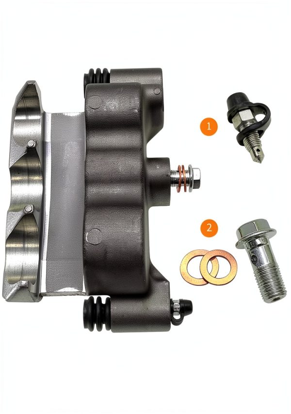 JAVIK Front Right Brake Caliper for Polaris SxS RZR Turbo-4
