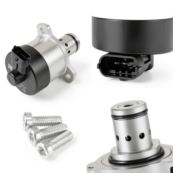 AotoParts Fuel Meter Quantity Control Valve Black Metal-5
