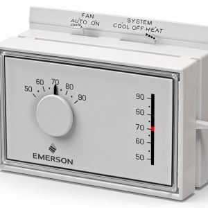 White-Rodgers Mechanical Thermostat 1F56N-444 White Nonprogrammable-0