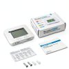 Thermostat Garystat Non Programmable 2 Heat 2 Cool Green LCD-6