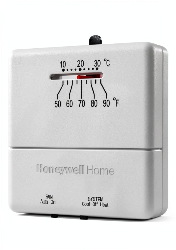 Honeywell Home CT31A1003 Heat/Cool Non-Programmable Thermostat Beige-2
