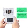 Thermostat Garystat Non Programmable 2 Heat 2 Cool Green LCD-5