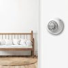 Honeywell CT87N1001 The Round Nonprogrammable Thermostat Large White-3
