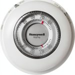 Honeywell CT87N1001 The Round Nonprogrammable Thermostat Large White-0