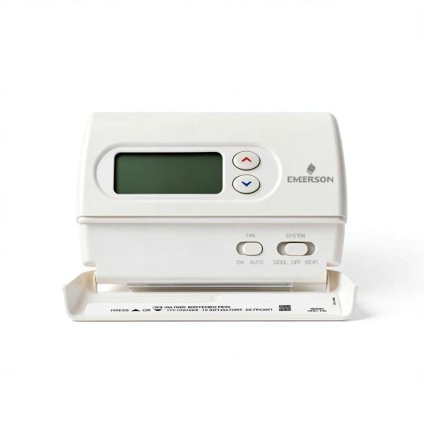 Emerson 1F86-344 Non Programmable Thermostat White Rodgers Backlit LCD-1