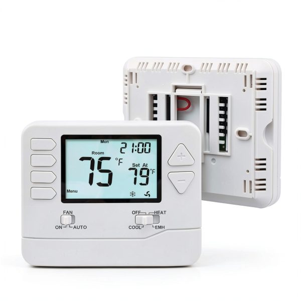 Heat Pump Thermostat Heagstat H721 2-Heat/1-Cool 2.12" Display-2