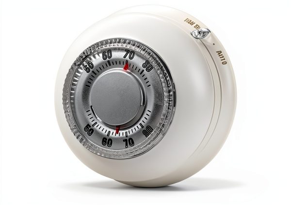 Honeywell CT87N1001 The Round Nonprogrammable Thermostat Large White-6
