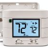 Heat Pump Thermostat Aowel AW721 2 Heat 1 Cool NonProg Backlit LCD-0