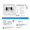 Heat Pump Thermostat Aowel AW721 2 Heat 1 Cool NonProg Backlit LCD-4