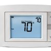 Emerson 1F83C-11NP Non-Programmable Thermostat White with LCD Display-0