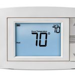 Emerson 1F83C-11NP Non-Programmable Thermostat White with LCD Display-0